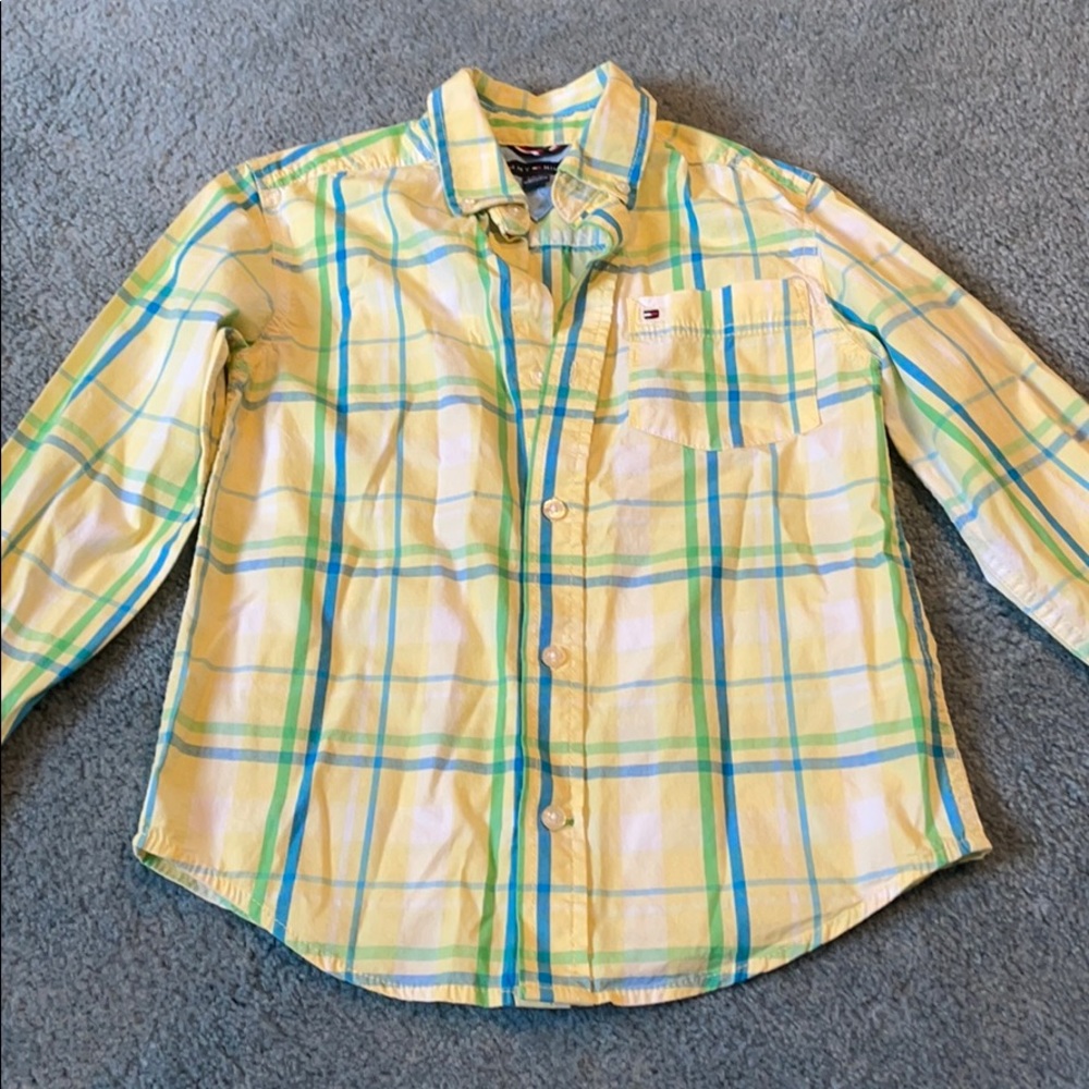 Boys Tommy Hilfiger button down shirt
